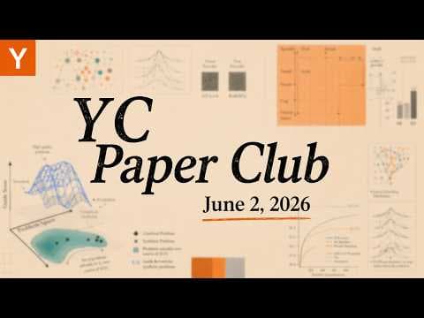 Self-Play for LLMs, AI for Biology, Formal Verification, and More | YC Paper Club thumbnail