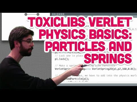 How to Create a Particle and Spring System Using Toxic Libs thumbnail