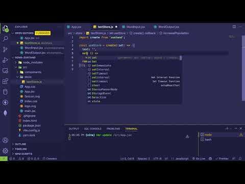 Giving Zustand a try to manage application state thumbnail