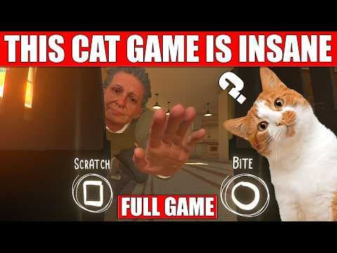 Copycat (Full Game) - This cat game has an INSANE TWIST thumbnail