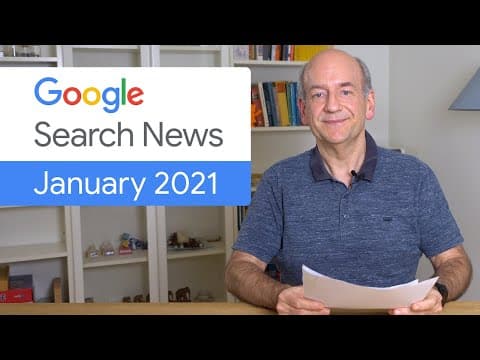 Google Search News (Jan ‘21) - crawling & indexing updates, link building, and more thumbnail
