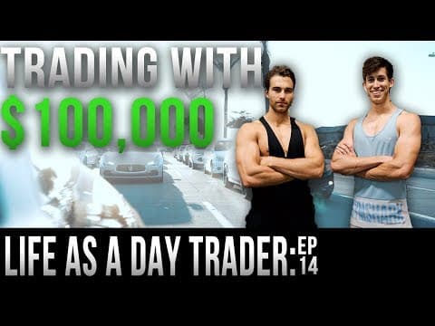 Day Trading Stocks With $100,000 | Episode 14 thumbnail