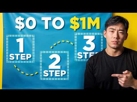 How to Make Your First Million Dollars in 3 Steps thumbnail