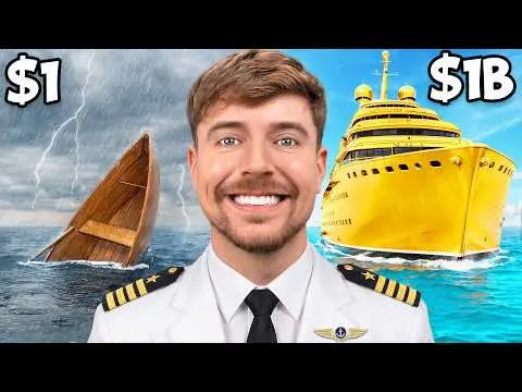 $1 vs $1,000,000,000 Yacht! thumbnail