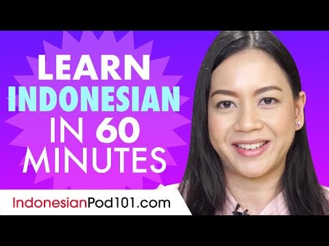 How to Learn Basic Indonesian in 1 Hour thumbnail