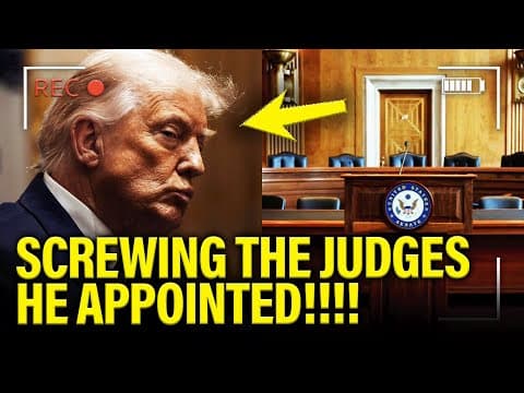 Trump ATTACKS his OWN JUDGE over MASSIVE SANCTIONS thumbnail