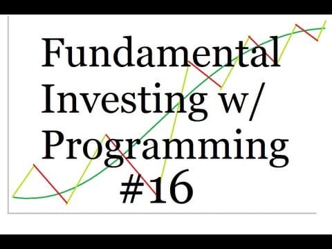 Preparing our figure to accept Finance Data - Using Programming for Fundamental Investing Part 16 thumbnail