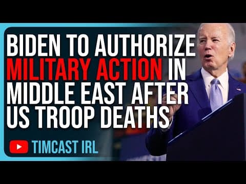 Will Biden Authorize Military Strikes in the Middle East? thumbnail