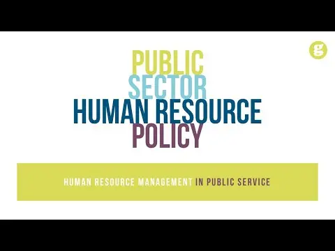 Public Sector Human Resource Policy thumbnail