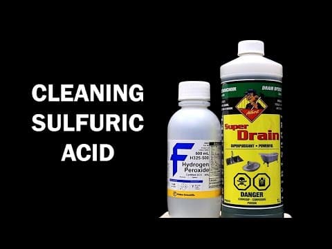 How to Purify and Concentrate Sulfuric Acid Safely thumbnail