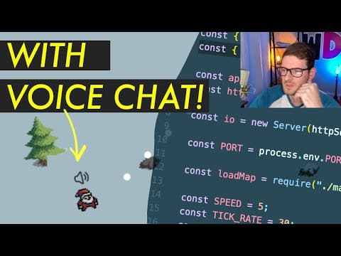 Building an online multiplayer snowball throwing game (vanilla js, node, socket.io) thumbnail