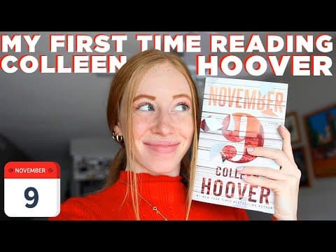Reading NOVEMBER 9 on November 9th *SPOILER FREE* thumbnail