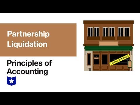 How Does Partnership Liquidation Work in Accounting? thumbnail