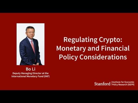 Regulating Crypto: Monetary and Financial Policy Considerations thumbnail