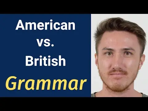 American vs British English - GRAMMAR thumbnail