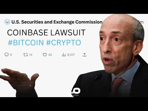 (Warning) SEC Lawsuit Against Coinbase... thumbnail