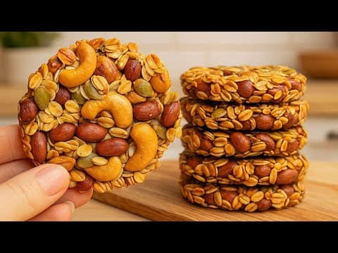 Ich esse keinen Zucker! Gesunder Snack ohne Zucker und Mehl! Energierezept! thumbnail
