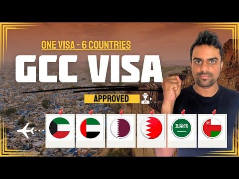 🚨BREAKING: 6 Gulf Countries, 1 Visa || GCC’s Unified Tourist Visa Is Coming thumbnail