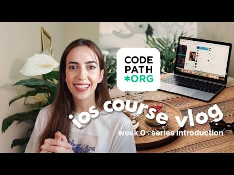 📲 iOS Course Vlog (Week 0) | Taking Free CodePath Mobile Dev Course as a Computer Science Student thumbnail