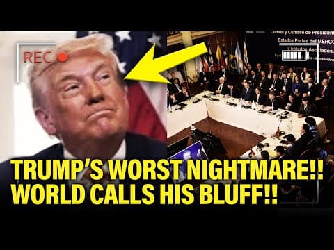Trump LOSES IT as WORLD CALLS HIS BLUFF…FINALLY!!! thumbnail