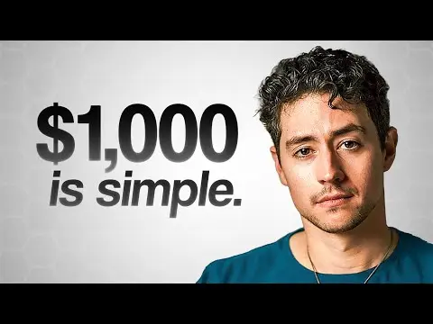 how to make your first $1,000 online with AI (No-BS Guide) thumbnail