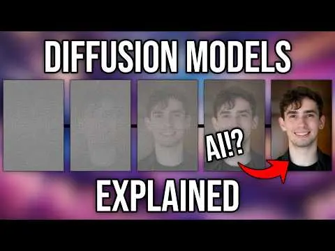 How AI Creates Images/Videos/Audio - Diffusion Models Explained thumbnail