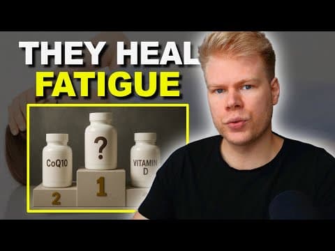 Study Ranks The Best Supplements For Chronic Fatigue Syndrome thumbnail