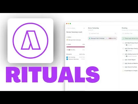 Akiflow Rituals: How to Use Them thumbnail