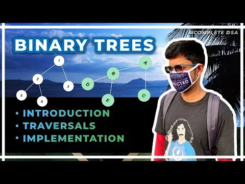 Binary Trees Tutorial - Introduction + Traversals + Code | Binary Search Trees (BST) thumbnail