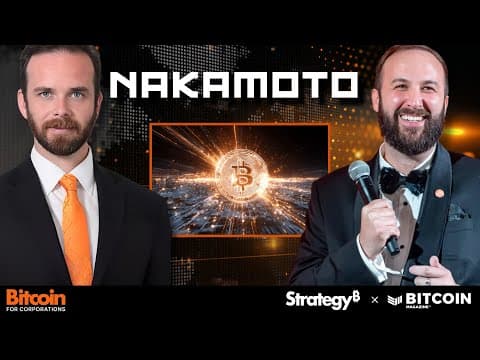 The Nakamoto Strategy feat. David Bailey | Bitcoin for Corporations Ep. 2 thumbnail