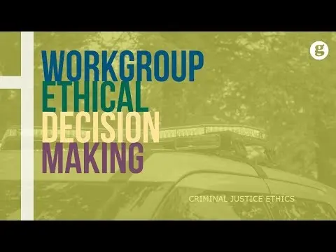 Workgroup Ethical Decision Making thumbnail