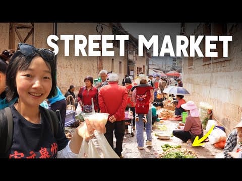 RARE & STRANGE DELICACIES on REMOTE Yunnan Street Market | EP22, S2 thumbnail