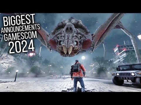 20 BIG NEW Announcements from Gamescom 2024 thumbnail