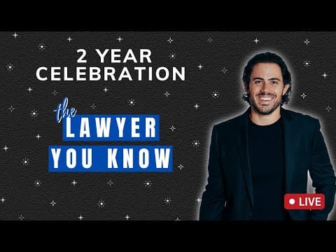 What Are the Highlights of Two Years on The Lawyer You Know? thumbnail