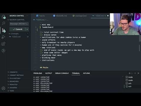 How to Code a WebSocket Multiplayer Game Live thumbnail