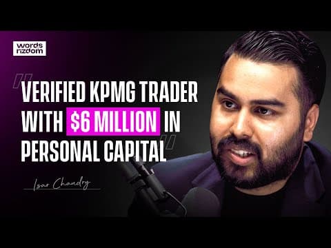 Isar Chaudry: Secret 95% Win Rate Strategy The Banks Use Will Make You Rich | WOR Podcast - EP.131 thumbnail