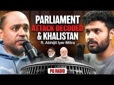 GLOBAL CONSPIRACIES AGAINST INDIA | Defence Analyst Abhijit Iyer-Mitra thumbnail
