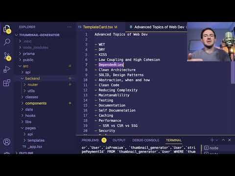 My list of advanced web development topics you should learn thumbnail