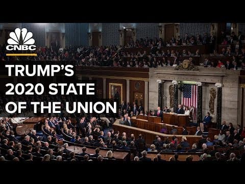 President Trump delivers the 2020 State of the Union address – 2/4/2020 thumbnail