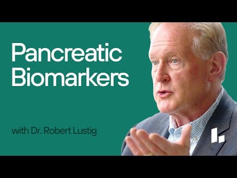 Key BLOOD TEST Results Explained that Tell You About Your PANCREAS Health | Dr. Robert Lustig thumbnail