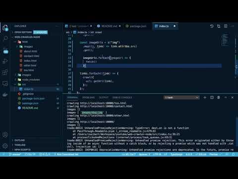 How to Code a Web Crawler using NodeJs thumbnail