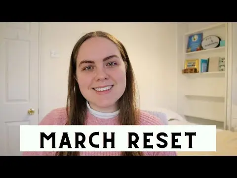 March 2022 Reset - Goals, Planning, Budgeting - Get Organised With Me thumbnail