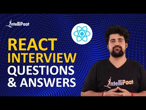 React Interview Questions | ReactJS Interview Questions and Answers | Intellipaat thumbnail