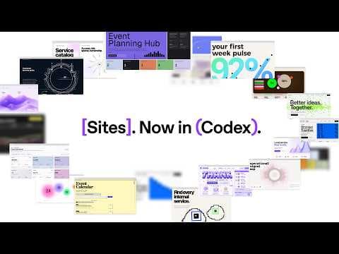 Build and share apps in Codex thumbnail