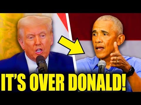 Trump LOSES IT As Obama ENDS TERM With Legal BOMBSHELL! thumbnail