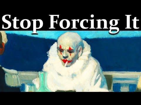 When Life Shifts, Stop Forcing It Back - Alan Watts and the Art of Yūgen thumbnail