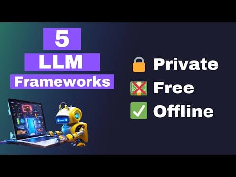 Run LLMs locally - 5 Must-Know Frameworks! thumbnail