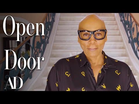 Inside RuPaul’s Fabulous Beverly Hills Mansion | Open Door | Architectural Digest thumbnail