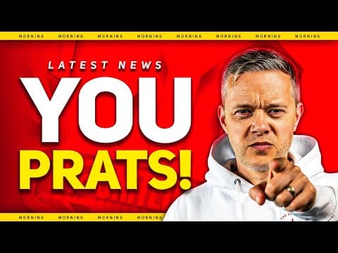 Unbelievable! Wilcox's DESPERATE Transfer Plan! Man Utd Transfer News thumbnail
