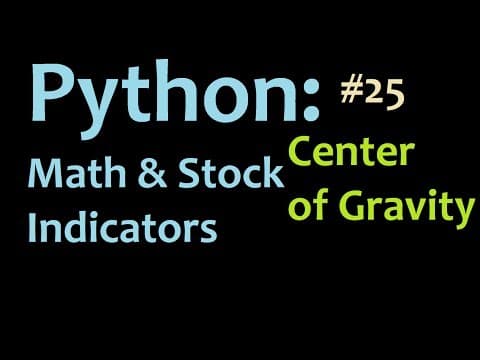 Python: Center of Gravity Stock Indicator 1 thumbnail